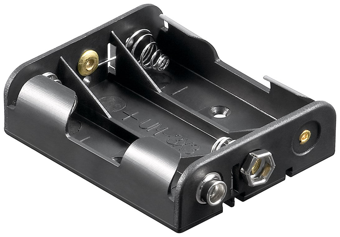 3x AA (Mignon) battery holder