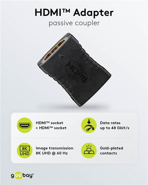 HDMI™-Adapter (Kupplung)