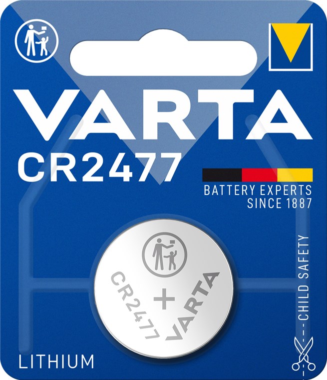 CR2477 (6477) battery, 1 piece blister