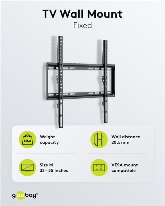 TV-Wandhalterung Basic FIXED (M)