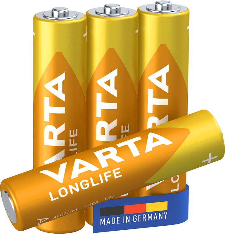 LR03/AAA (Micro) (4103) Batterie, 4 Stk. im Blister