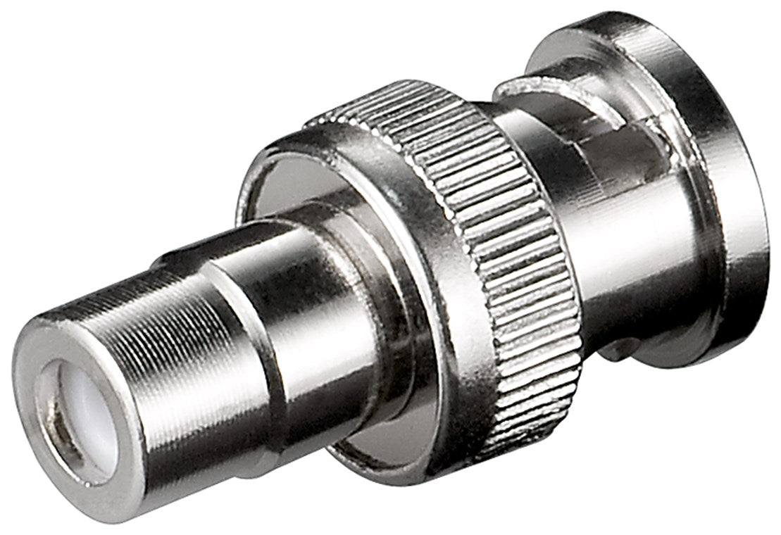 BNC plug > RCA connector