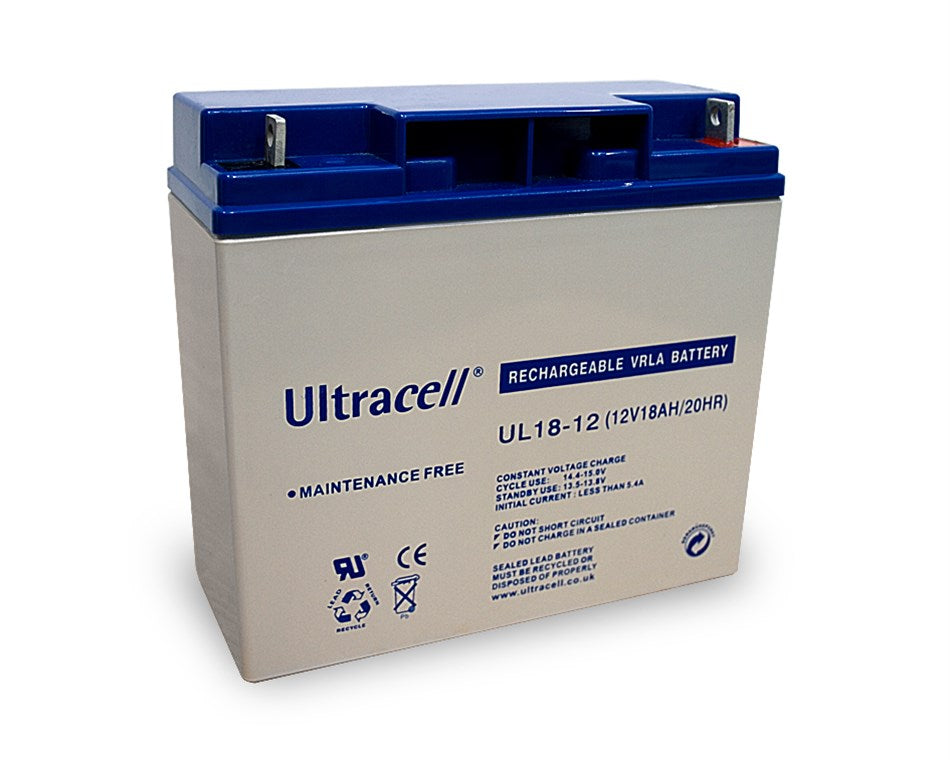 Kurşun akü 12 V, 18 Ah (UC18-12)