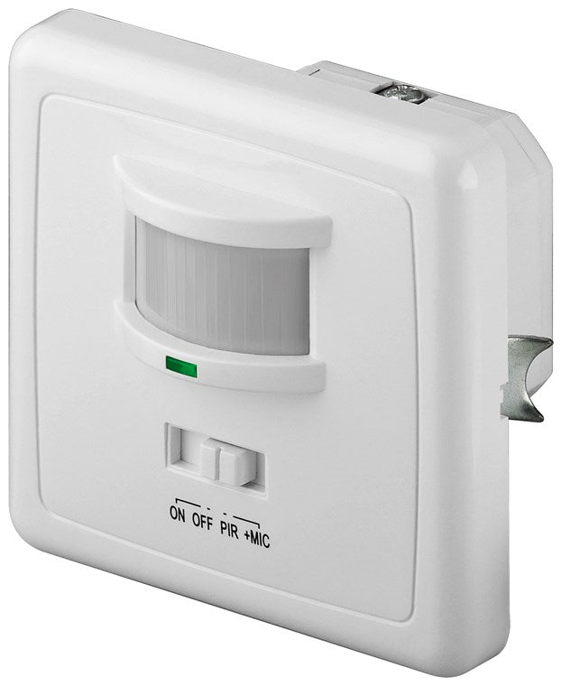 Infrared/acoustic motion detector