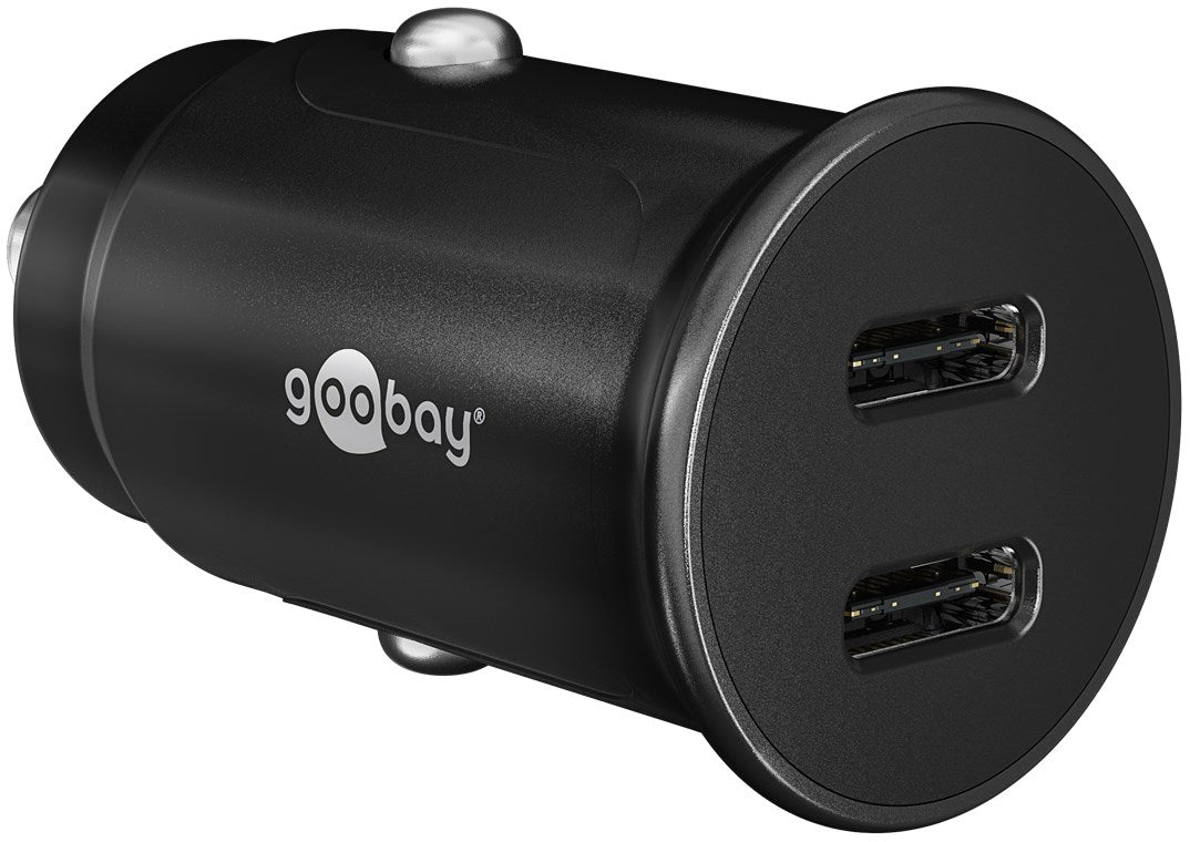 Dual USB-C™ PD (Power Delivery) Fast Car Charger (30W)