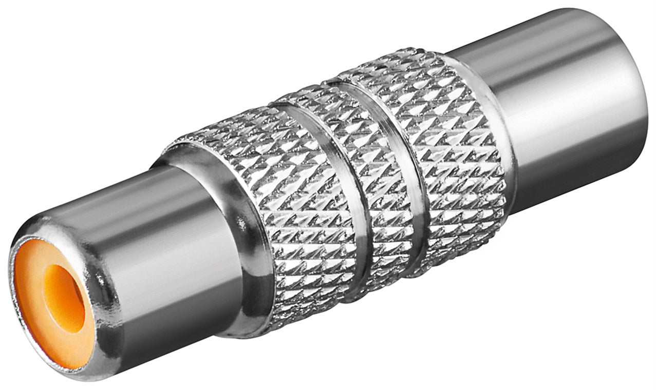 RCA adaptörü, soketten sokete, metal versiyon