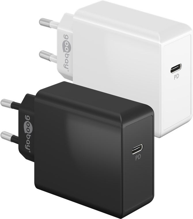 USB-C™ PD fast charger (65 W) black