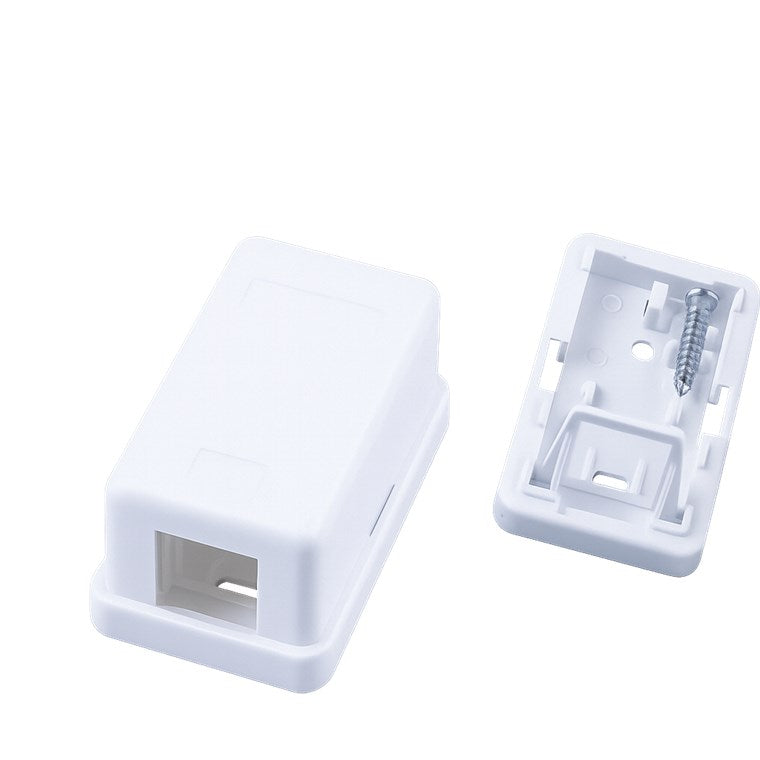 Keystone-Leergehäuse 1-port
