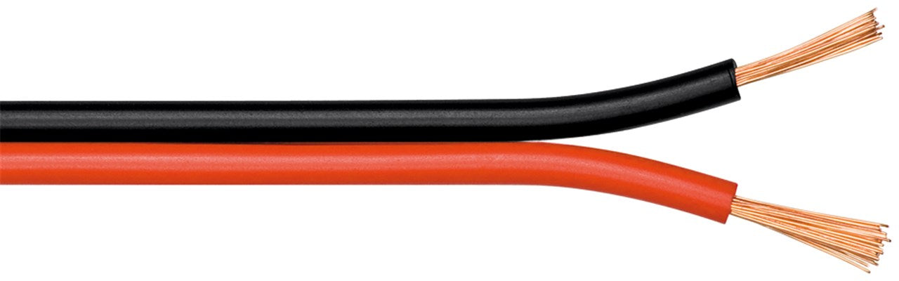 Speaker cable red; black CCA
