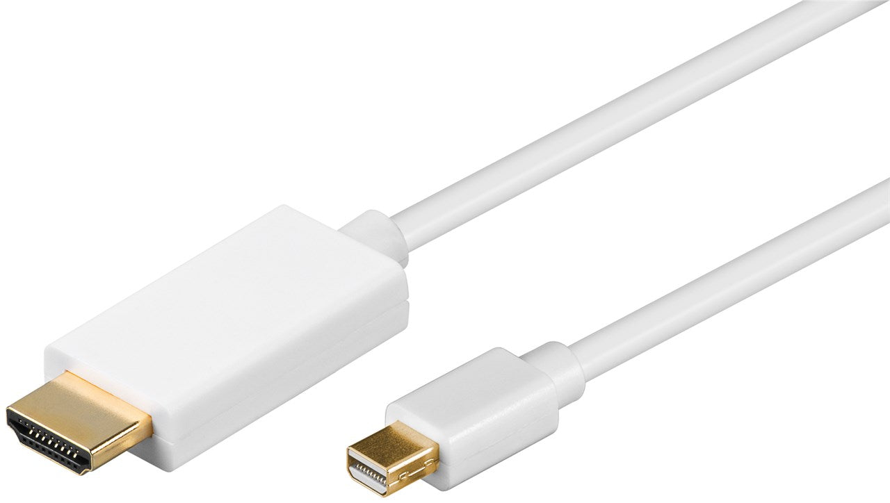 Mini DisplayPort™/HDMI™ adapter cable 1.2, gold-plated