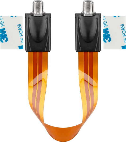 SAT window feedthrough, extremely flat (0.3 mm)