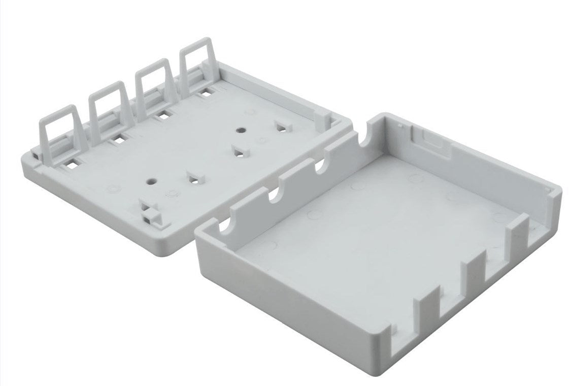 Keystone-Leergehäuse 4-port