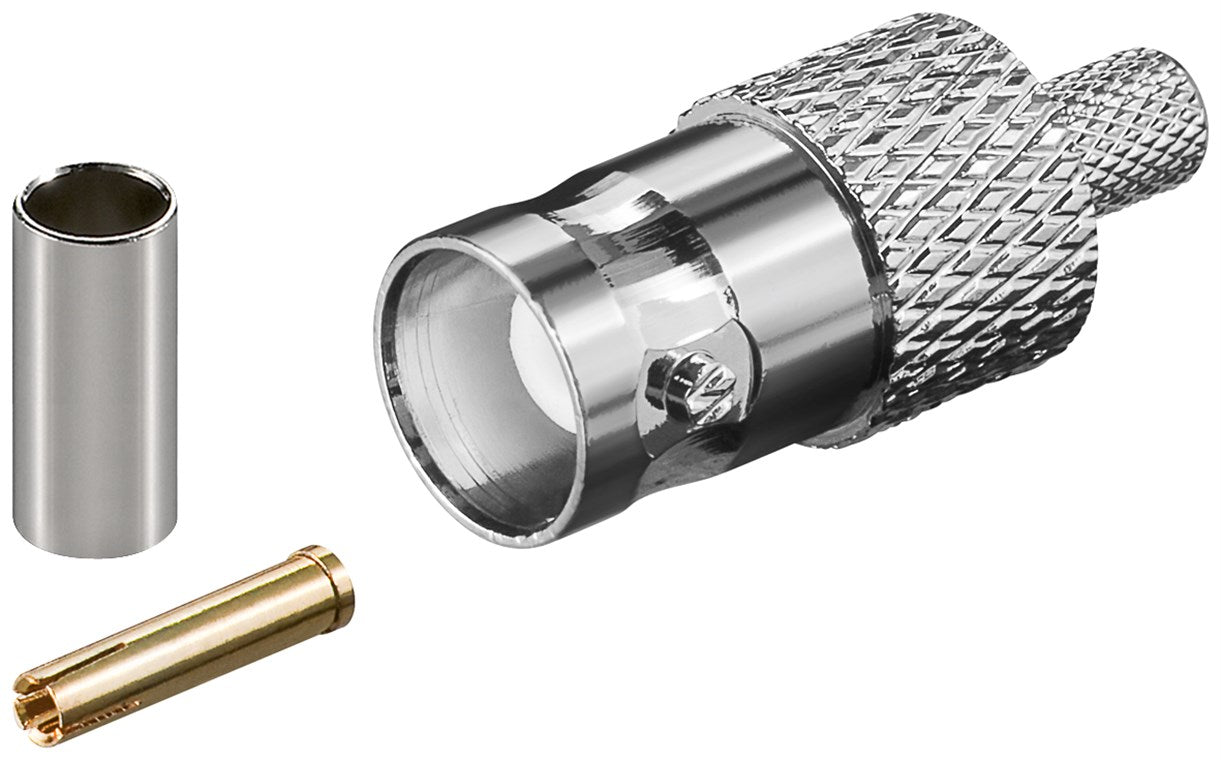 BNC crimp coupling