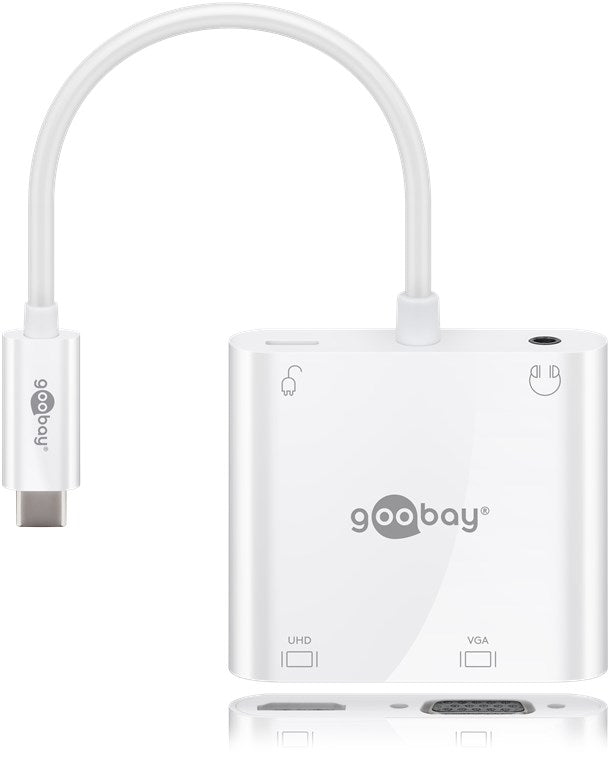 USB-C™ multiport adapter with HDMI™, VGA, Power Delivery 100 W