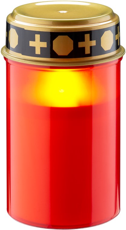 LED grave light, red