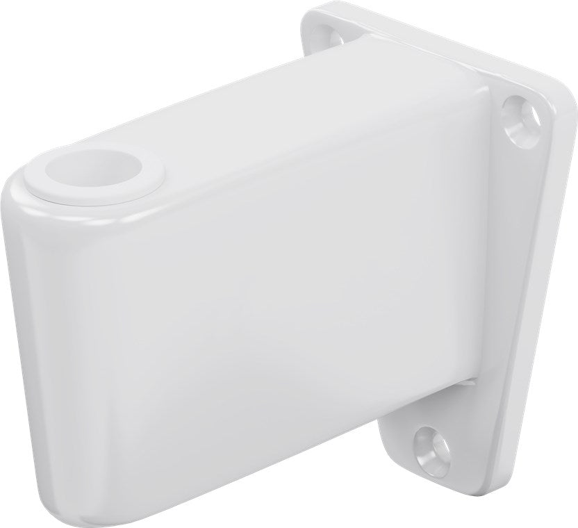 Wall bracket for magnifying lamps with articulated arm, white