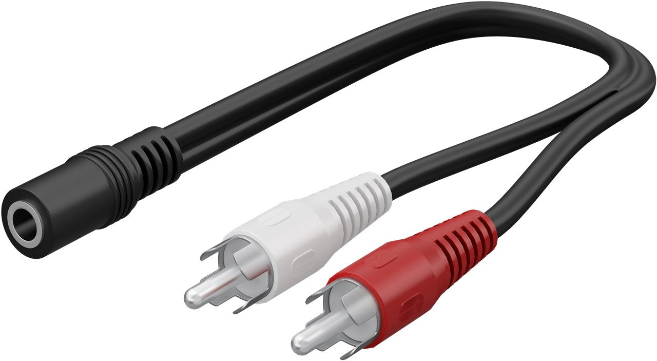 Audio-Kabeladapter 3,5mm Buchse zu Cinch-Stecker