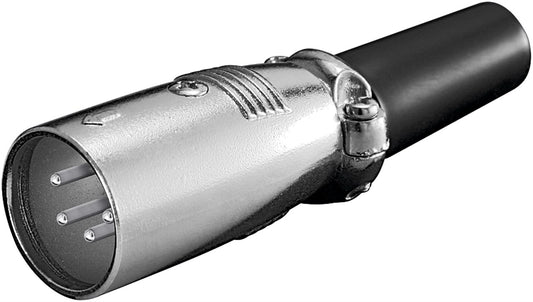 Microphone plug, XLR plug (4-pin)
