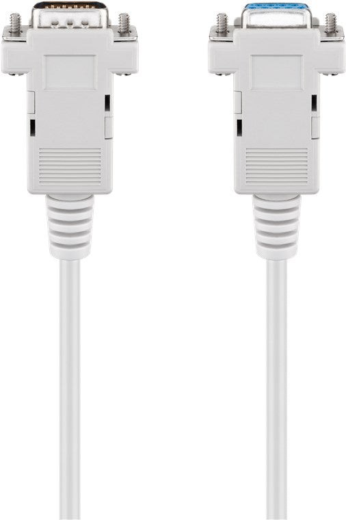 D-SUB 9 pin extension cable, male/female, serial 1:1