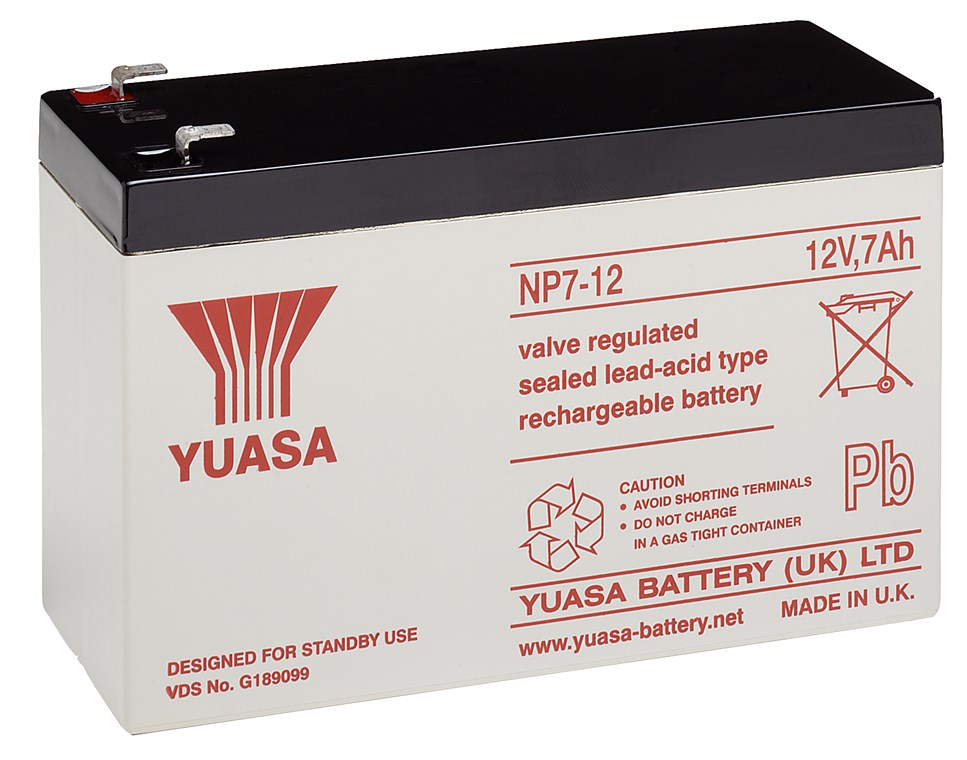 Kurşun akü 12 V, 7,0 Ah (NP7-12)