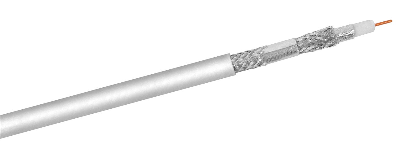 120 dB SAT coaxial cable, 4x shielded, CCS