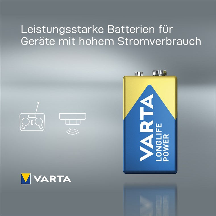 6LR61/6LP3146/9 V block (4922) battery, 1 piece blister