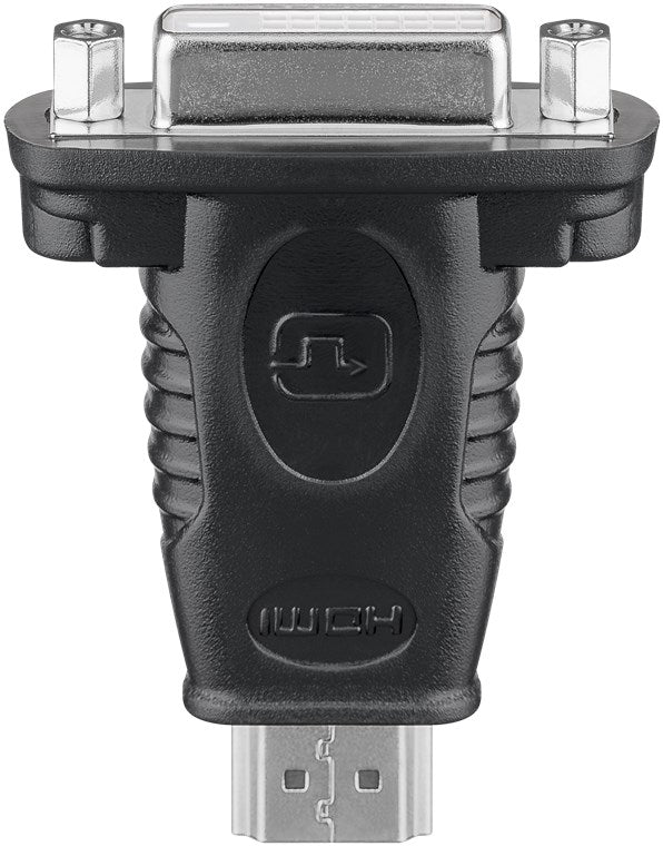 HDMI™/DVI-D adapter, nickel-plated