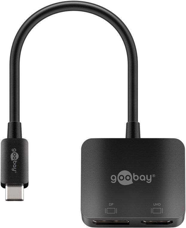 USB-C™ adapter to DisplayPort™ and HDMI™