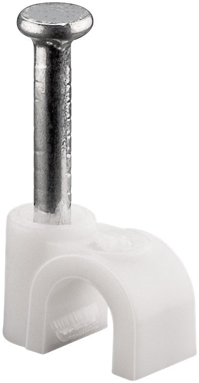 Kabelschelle 4 mm, weiß