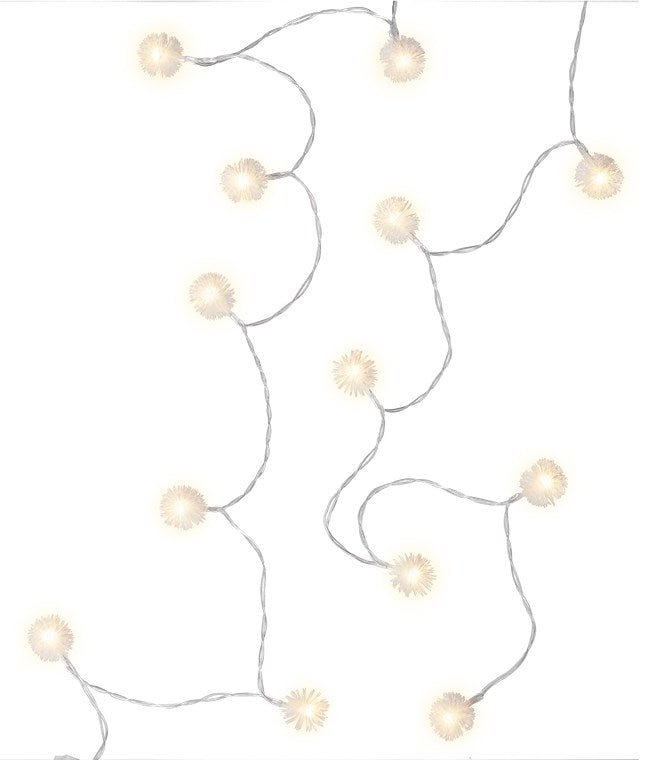 20 LED fairy lights "Snowball"