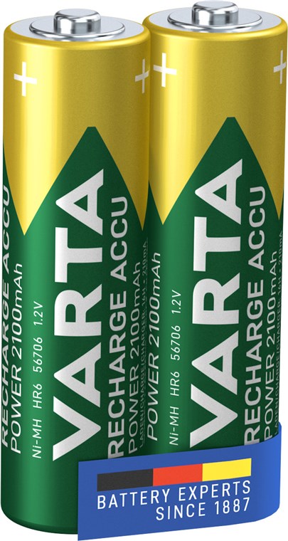 AA (Mignon)/HR6 (56706) battery - 2100 mAh, 2 pcs. blister