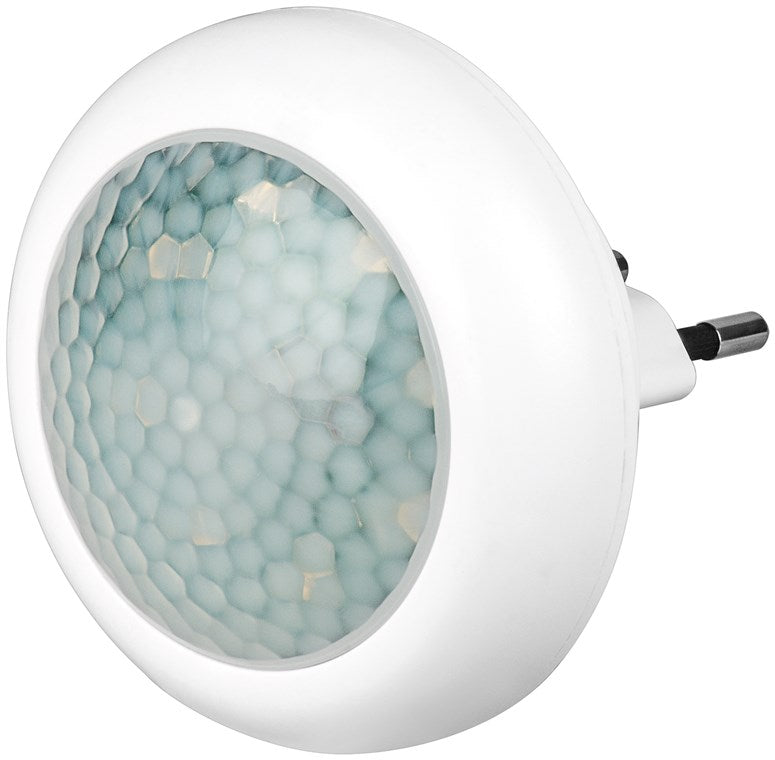 Compact LED night light with motion detector