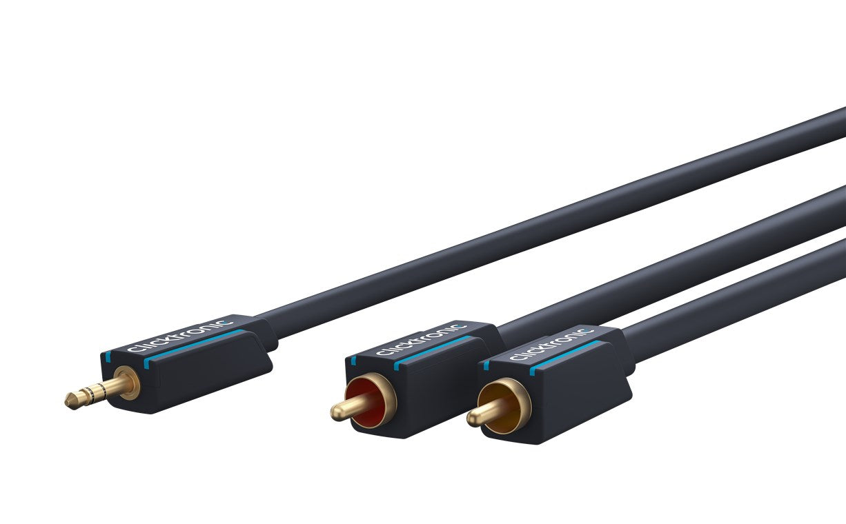 3.5mm AUX to RCA adapter cable, stereo