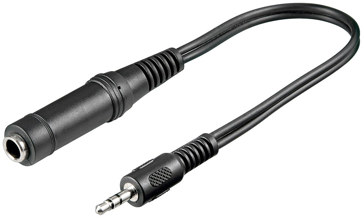 Kopfhörer-Adapter, 3,5 mm Stecker zu 6,35 mm Buchse