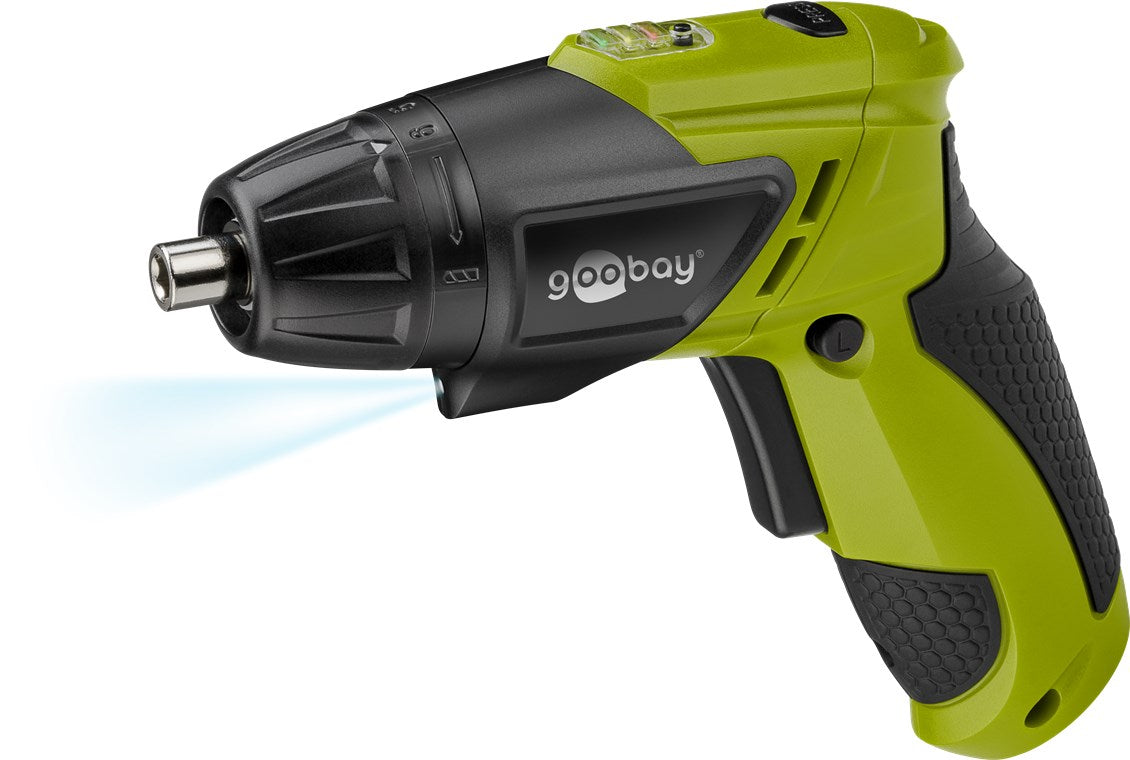 Mini cordless screwdriver 3.6 V with LED light