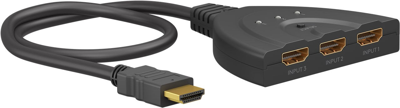 HDMI™ switch box 3 to 1 (4K @ 30 Hz)