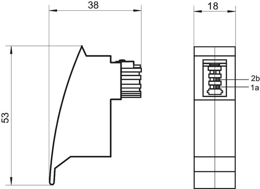 TAE Telefon-Adapter-Stecker