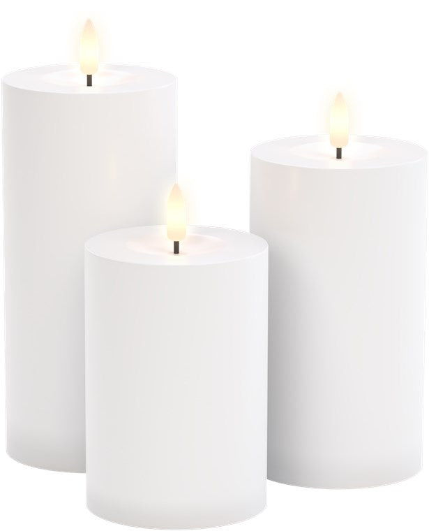 Set of 3 LED candles "Outdoor"