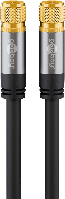 Satellite antenna cable (135 dB), 4x shielded