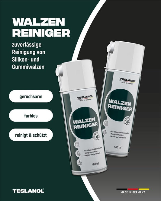 Roller cleaner spray