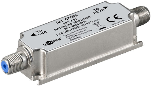 SAT antenna amplifier 950 MHz - 2400 MHz