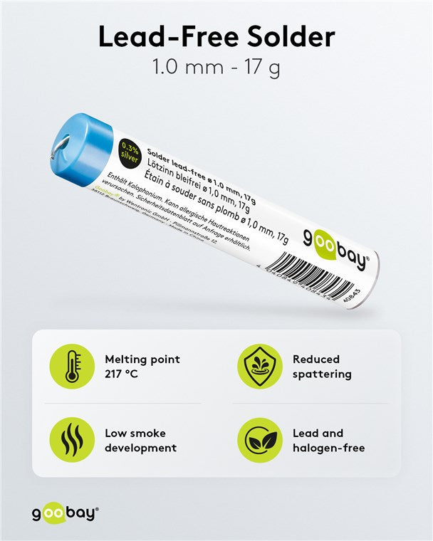 Lötzinn bleifrei, ø 1,0 mm, 17 g