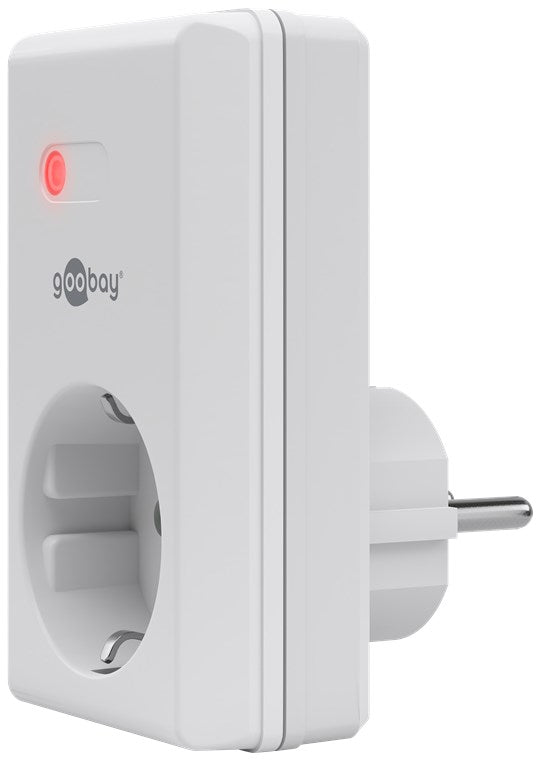 Radio-controlled socket - protective contact socket