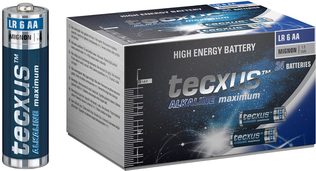 LR6/AA (Mignon) Batterie, 24 Stk. XXL Box