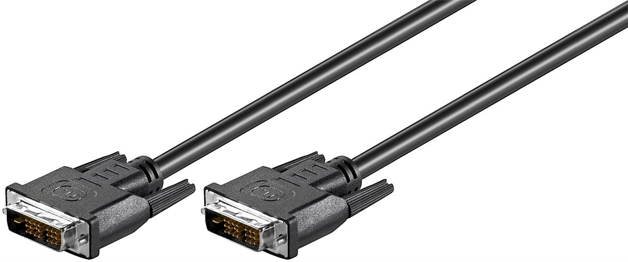 DVI-D Full HD-Kabel Single Link, vernickelt
