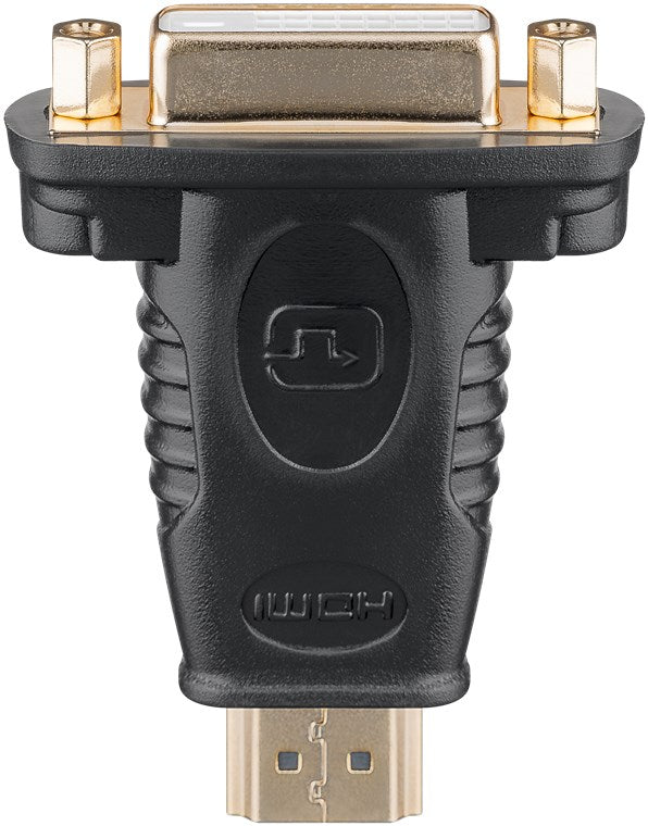 HDMI™/DVI-D adapter, gold-plated