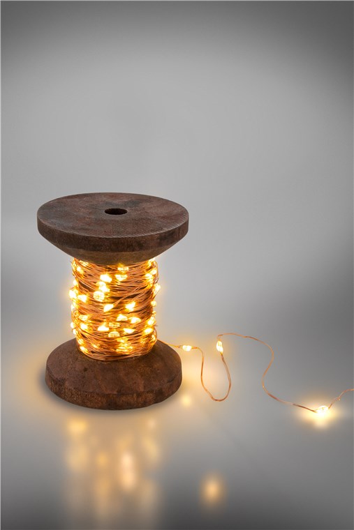 LED fairy lights “yarn spool”, small
