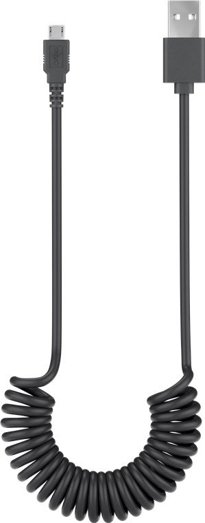 Micro-USB Lade- und Synchronisationskabel, Spiralkabel