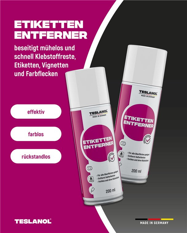 Etikettenentfernerspray