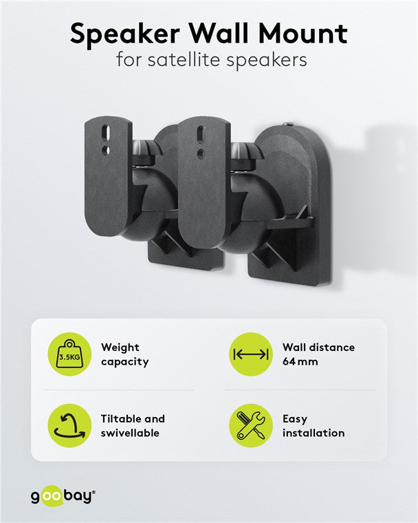 Speaker wall mount universal